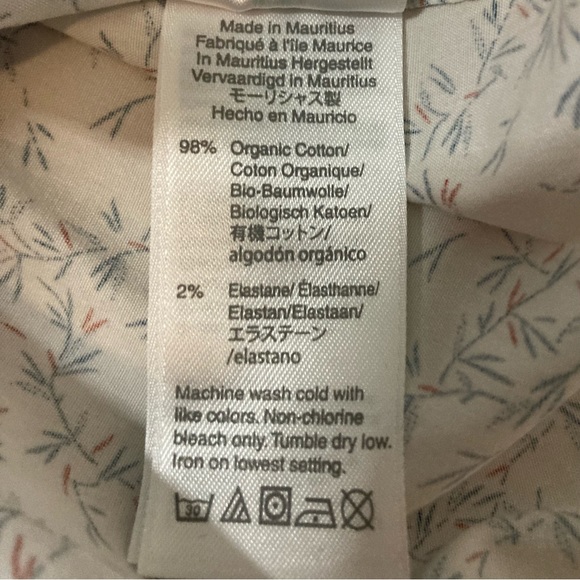 J Crew Re-imagined men’s cotton button down festive print - Picture 7 of 9